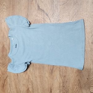 Little Sleepies stormy ribbed top great condition